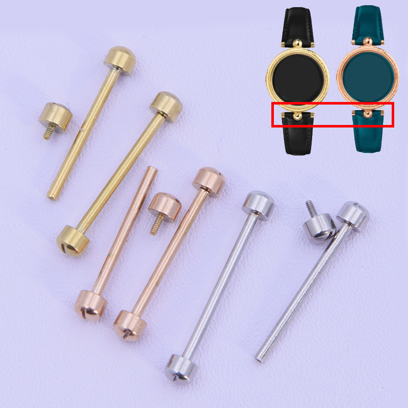 Spring Bar Tool Set - ชุดอุปกรณ์ซ่อมสายนาฬิกาหนังแบบสกรู พร้อมสปริงบาร์ แกนสกรู ขนาด 14 16