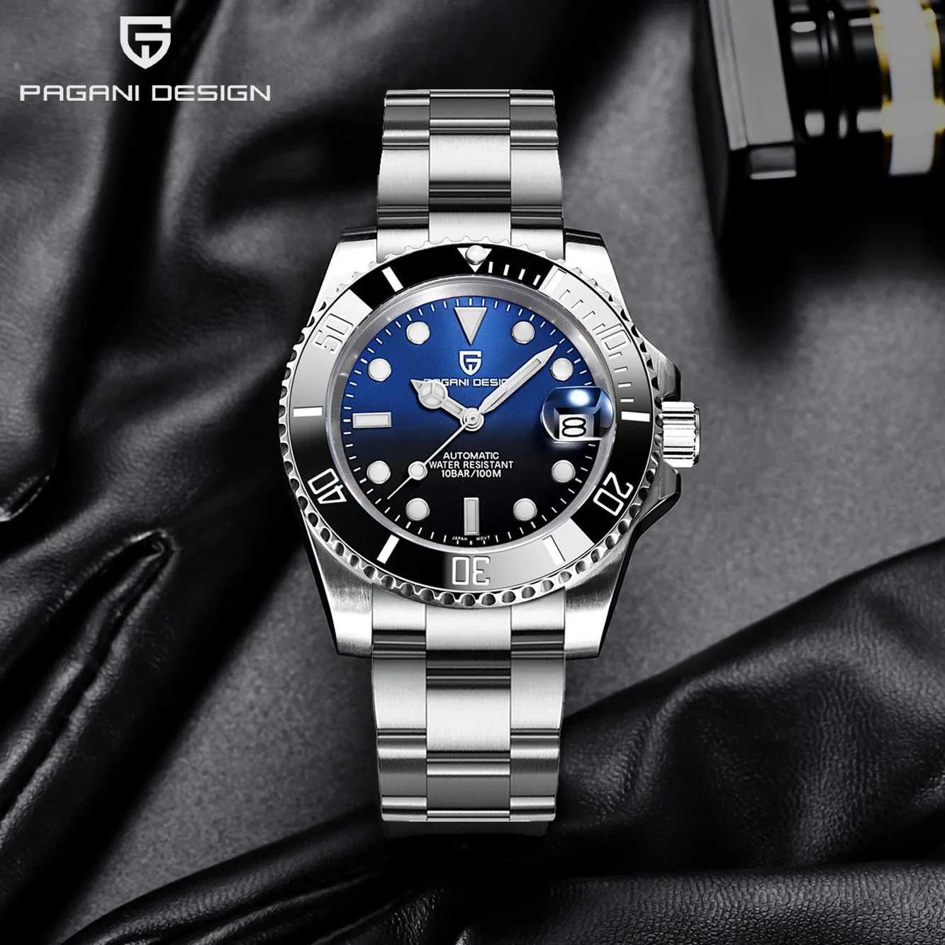Stainless Bracelet Diver - นาฬิกา Pagani Design 2026 รุ่น PD1661