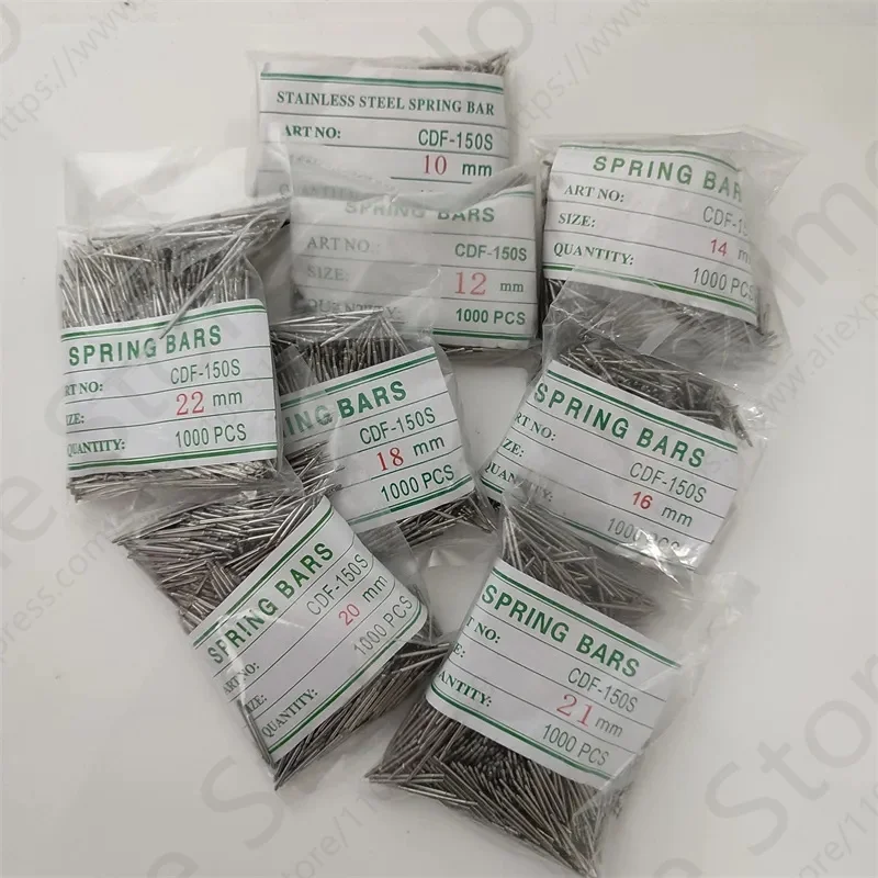 Spring Bar Tool Set - 1000 ชิ้นนาฬิกาสปริงบาร์ชุดเครื่องมือหนา 1.5 มิลลิเมตร Watchband Link