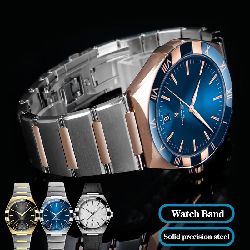 Omega Watch Constellation - สายดาวนักษัตร Omega รูปหอดูดาวสายเหล็กความแม่นยำสูง131.23/131.33/131.23
