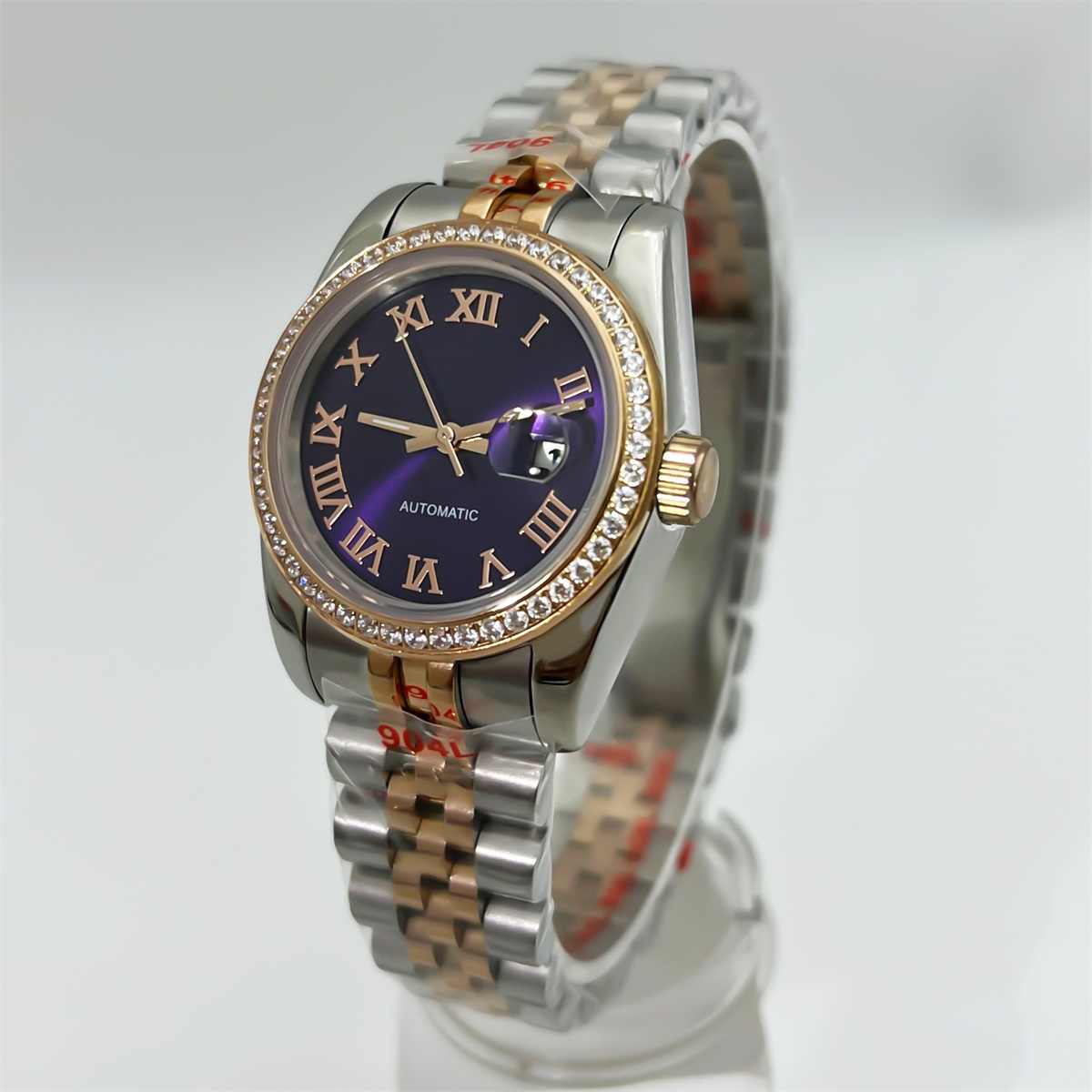 Stainless Bracelet Diver - BLIGER 31mm two-tone Rose Gold นาฬิกาผู้หญิง