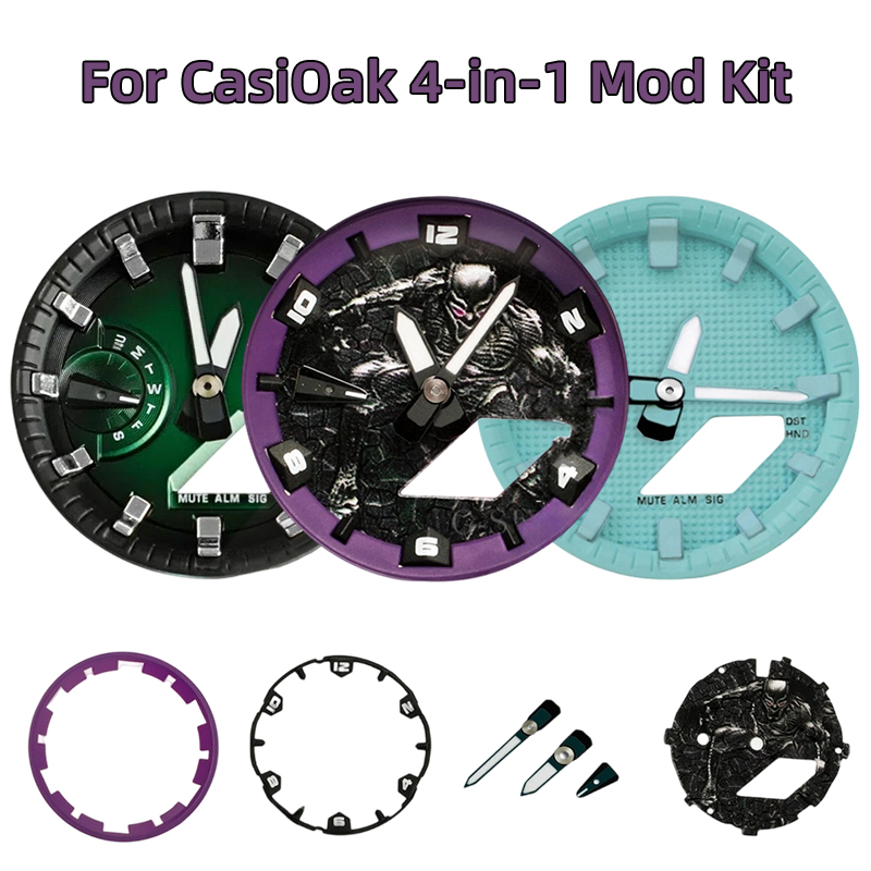 Casio Watch G-Shock Ga-2100 - ชุดอุปกรณ์ตกแต่ง CasiOak 4-in-1 สำหรับนาฬิกา Casio G-shock