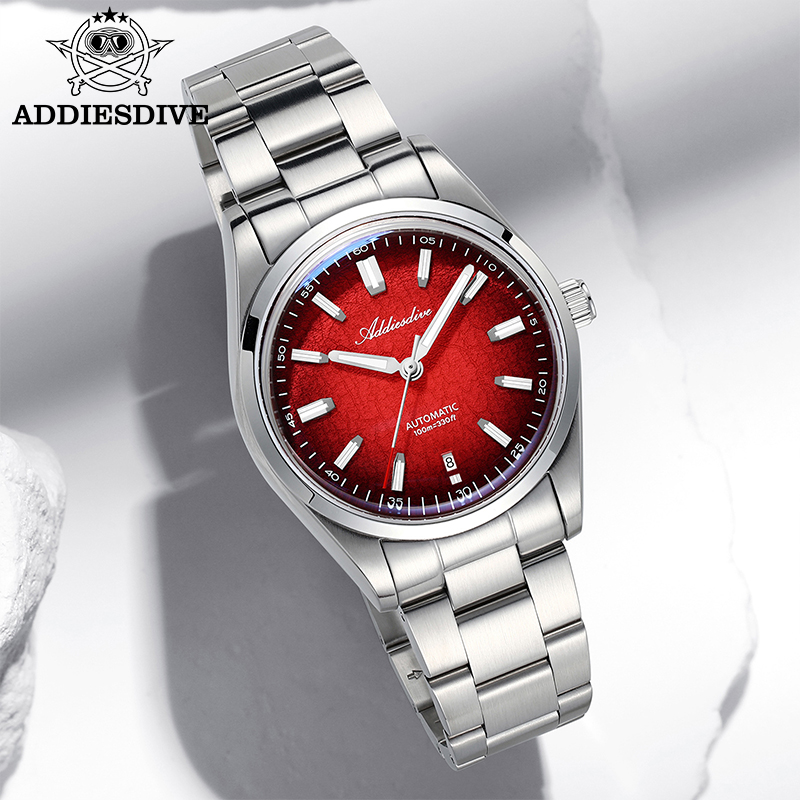 Stainless Bracelet Diver - นาฬิกา ADDIESDIVE สำหรับเป็นของขวัญ ขนาด 39 มม.