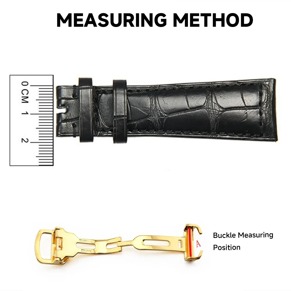 หัวเข็มขัดนาฬิกาสแตนเลสแบบผีเส - Butterfly Clasp Deployant บทวิจารณ์และราคา