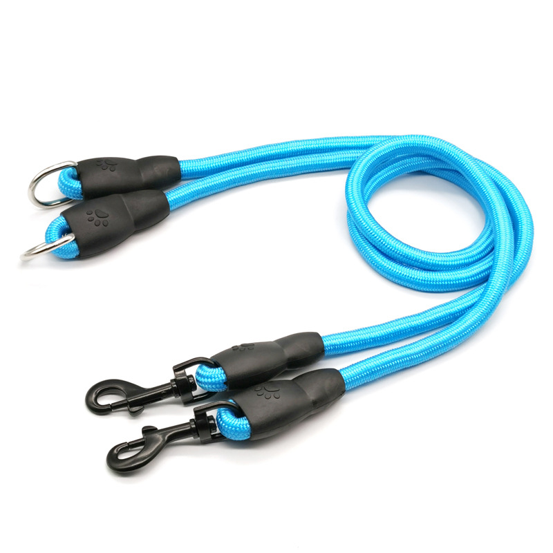สายจูงสุนัขคู่สายจูงสำหรับสุนั - Leather Strap Quick Release บทวิจารณ์และราคา