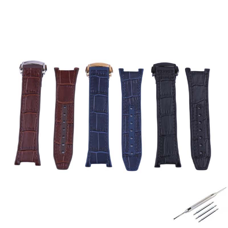 Fluororubber cowhide หนังสายนา - Omega Watch Constellation บทวิจารณ์และราคา