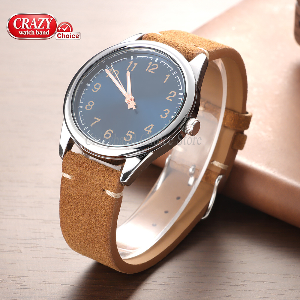 สายนาฬิกาหนังกลับนุ่มแบบปลดเร็ - Suede Strap Watch บทวิจารณ์และราคา