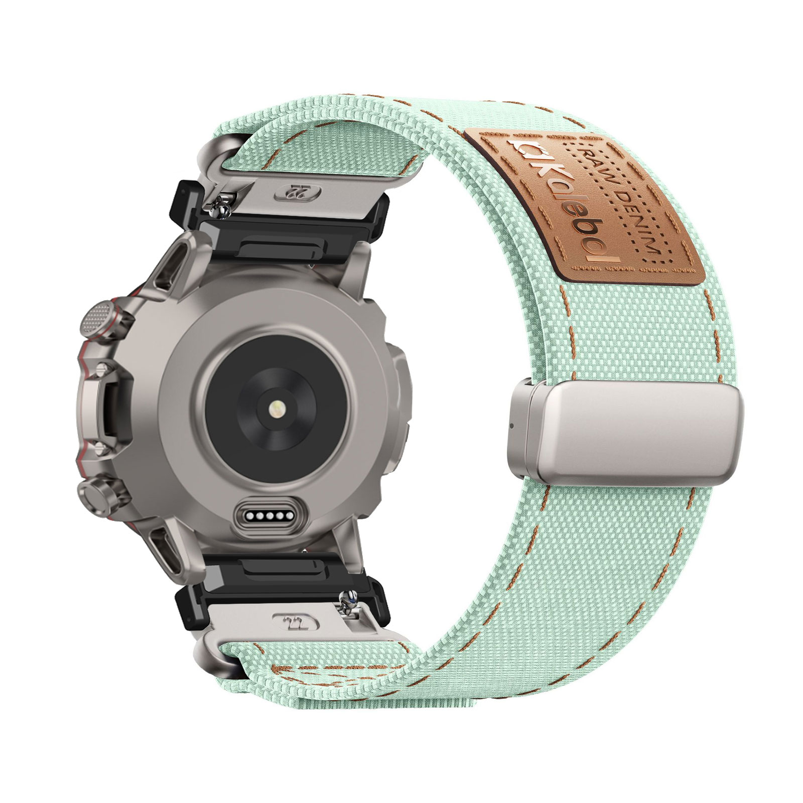 สายแม่เหล็กสำหรับสายรัดอมาซฟิต - Canvas Strap Watch บทวิจารณ์และราคา