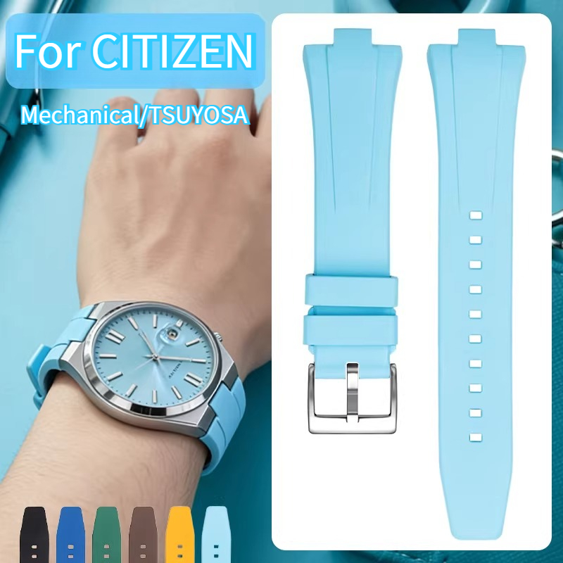 สายนาฬิกายางฟลูออรีนสำหรับผู้ช - Citizen Watch Tsuyosa บทวิจารณ์และราคา
