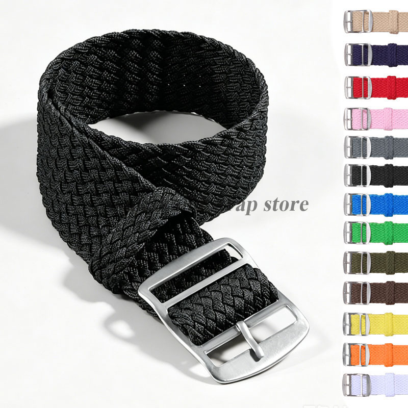สายไนลอนคุณภาพสูงสำหรับสายนาฬิ - Perlon Strap Woven บทวิจารณ์และราคา
