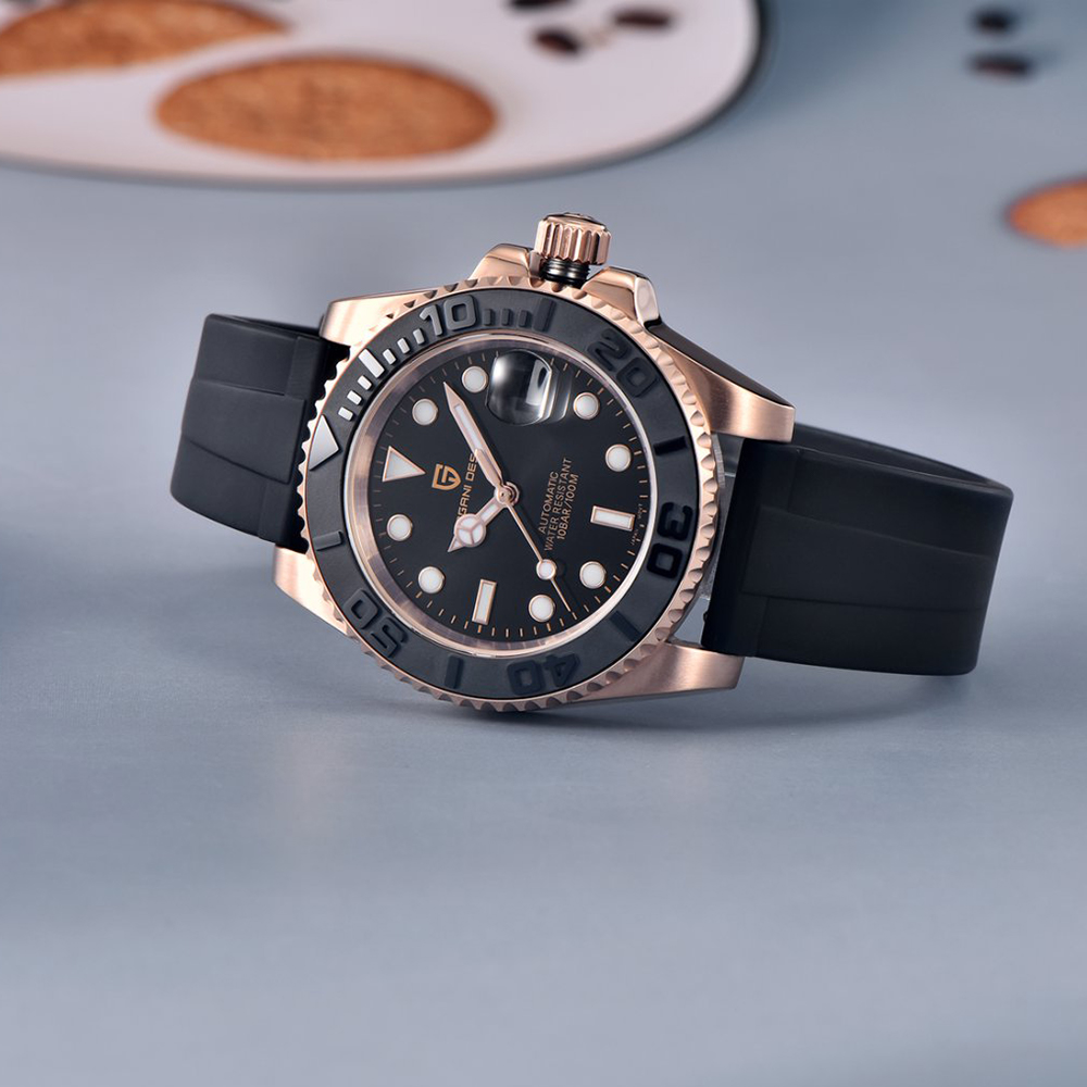 นาฬิกาอัตโนมัติ PAGANI DESIGN  - Rubber Strap Diver บทวิจารณ์และราคา