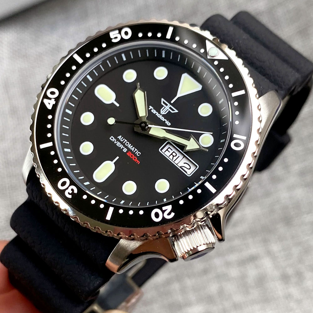 นาฬิกาดำน้ำ Tandorio NH36A 20A - Seiko Watch Prospex บทวิจารณ์และราคา