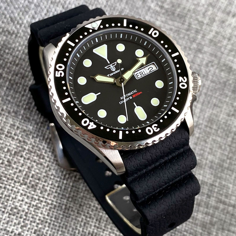 นาฬิกาดำน้ำ Tandorio NH36A 20A - Seiko Watch Prospex บทวิจารณ์และราคา