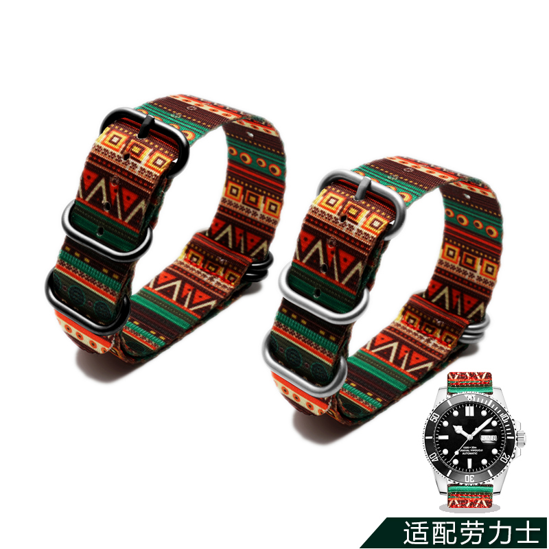 Heavy Duty ไนลอนสายรัดข้อมือ18 - Nato Strap Nylon บทวิจารณ์และราคา