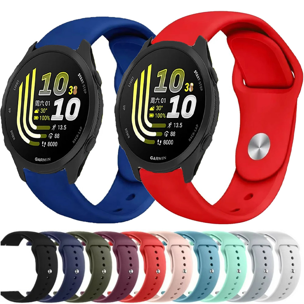 สายซิลิโคนขนาด 22 มม. 20 มม. 1 - Silicone Watch Band 22Mm บทวิจารณ์และราคา