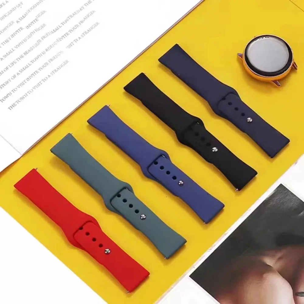 สายซิลิโคนขนาด 22 มม. 20 มม. 1 - Silicone Watch Band 22Mm บทวิจารณ์และราคา