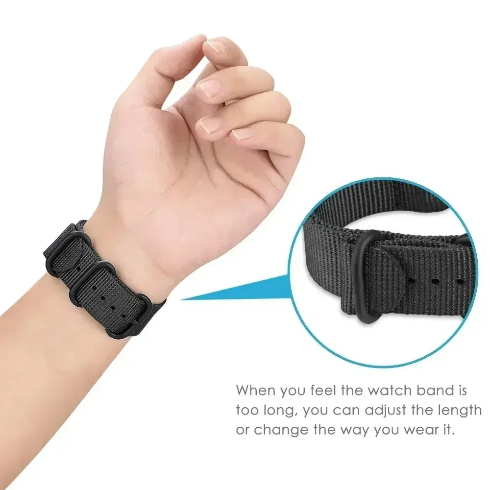 สายไนลอนผ้าใบสำหรับ Garmin Fen - Canvas Strap Watch บทวิจารณ์และราคา