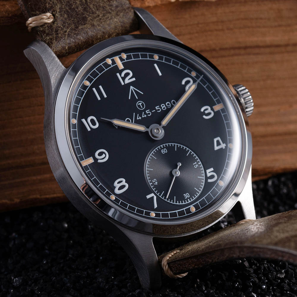 HRUODLAND นาฬิกาผู้ชาย วินเทจ  - Tropic Strap Vintage บทวิจารณ์และราคา