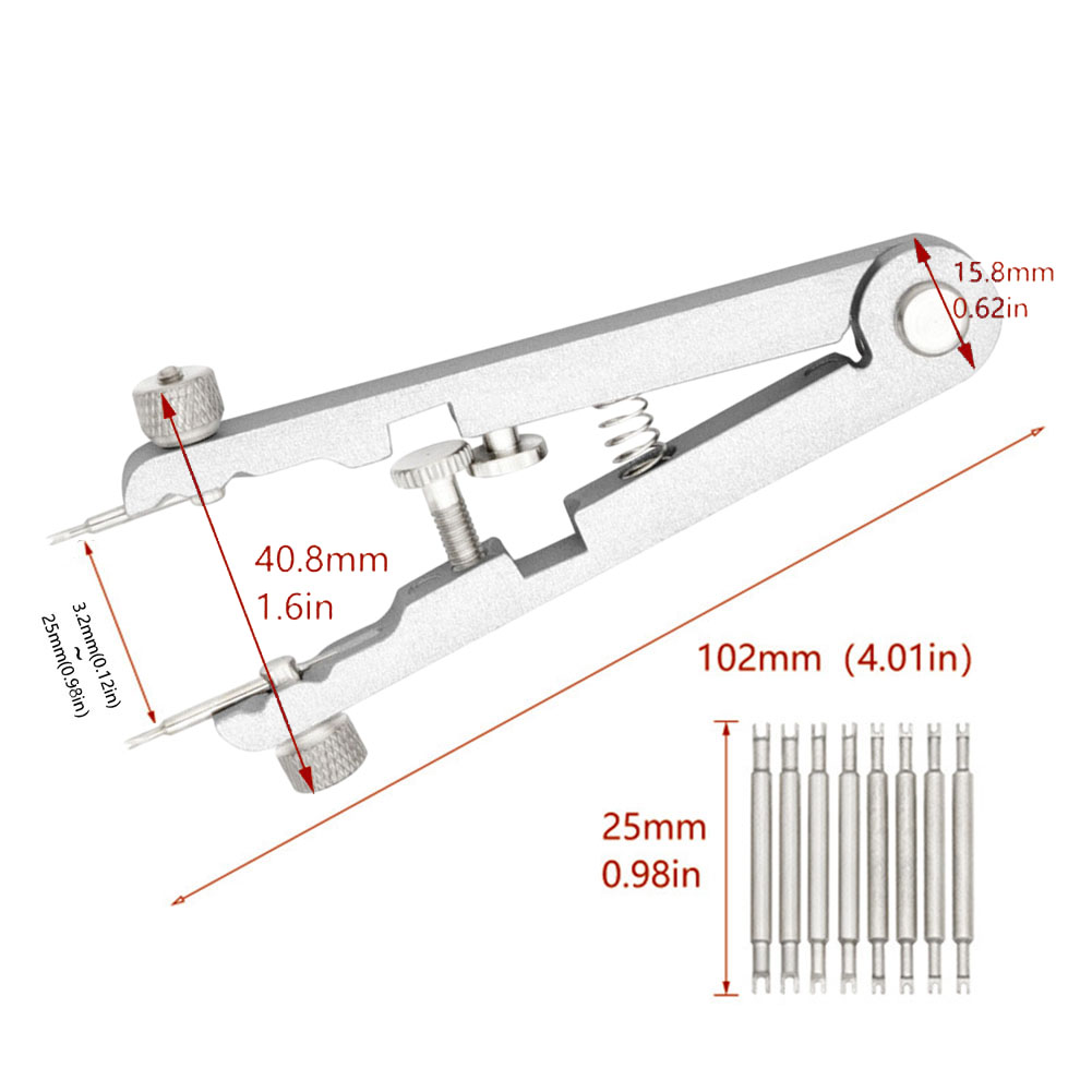ชุดเครื่องมือถอดสปริงบาร์นาฬิก - Spring Bar Tool Set บทวิจารณ์และราคา