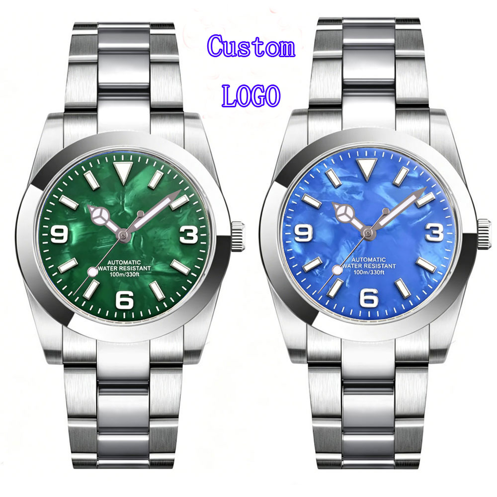 นาฬิกาโลโก้สั่งทำพิเศษ ขนาด 36 - Stainless Bracelet Diver บทวิจารณ์และราคา