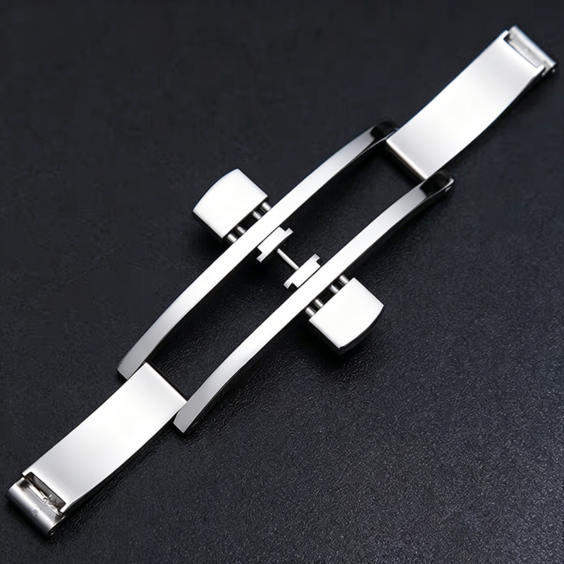หัวเข็มขัดสายนาฬิกา สแตนเลสสตี - Butterfly Clasp Deployant บทวิจารณ์และราคา