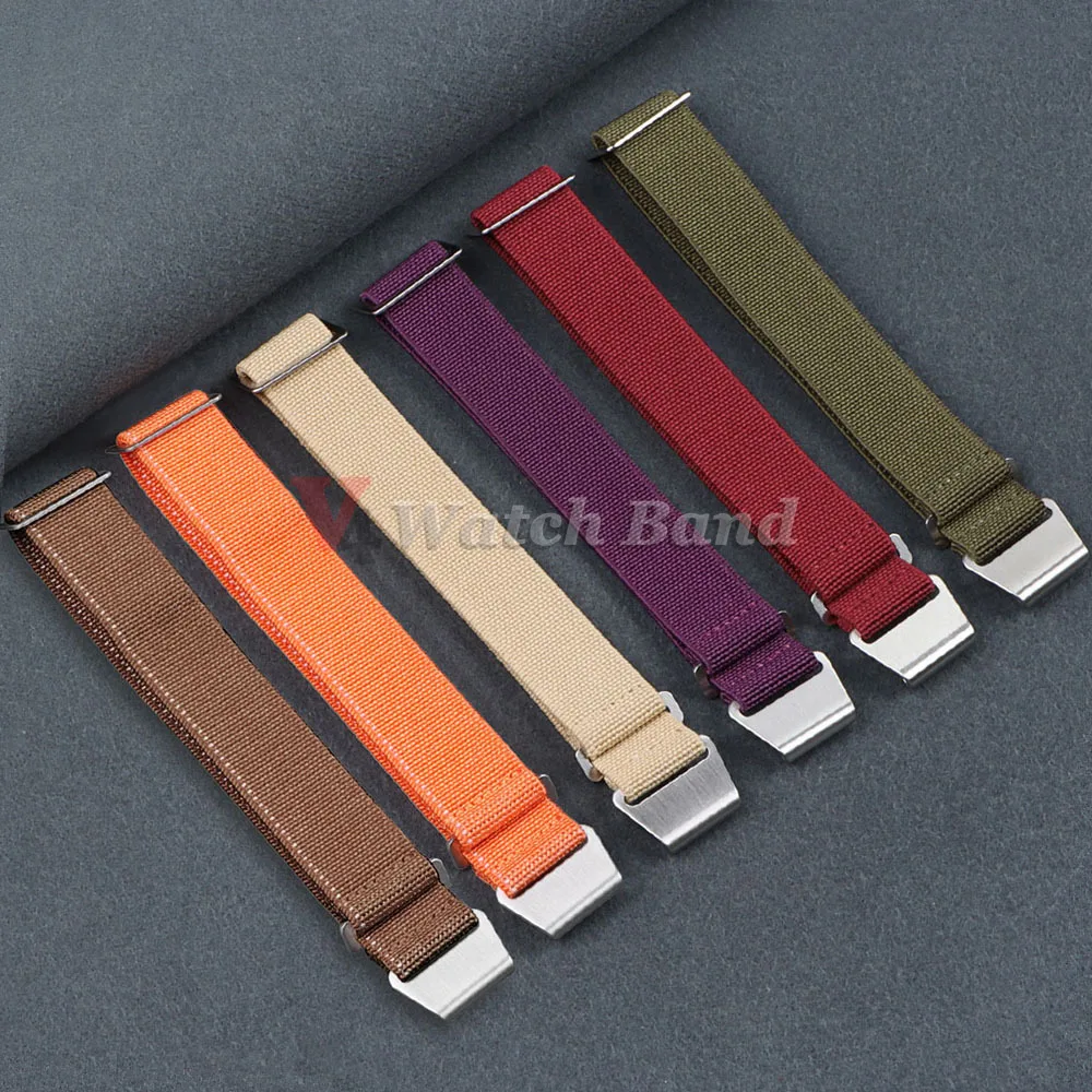 ยืดหยุ่นสายนาฬิกา 60 S ภาษาฝรั - Parachute Strap Elastic บทวิจารณ์และราคา