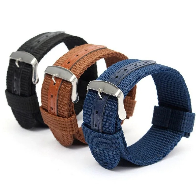 18 มม. 20 มม. 22 มม. 24 มม. สา - Nato Strap Nylon บทวิจารณ์และราคา