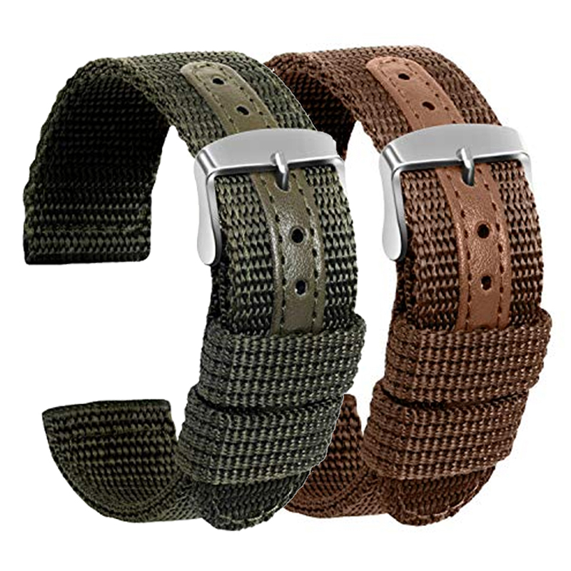 18 มม. 20 มม. 22 มม. 24 มม. สา - Nato Strap Nylon บทวิจารณ์และราคา