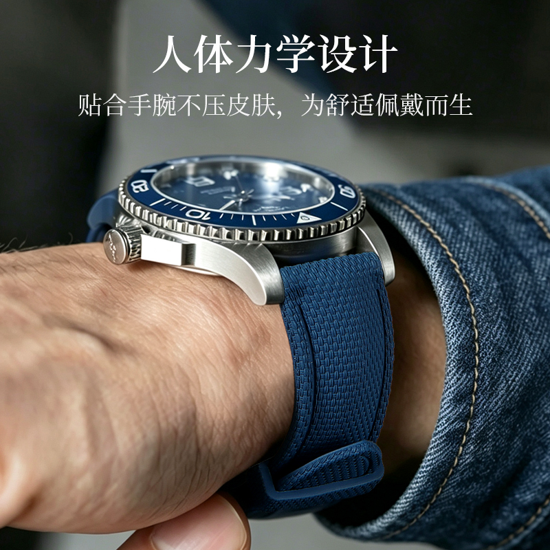 สายนาฬิกาไนลอน-เท็กซ์เจอร์ FKM - Audemars Piguet Watch Code 11.59 บทวิจารณ์และราคา