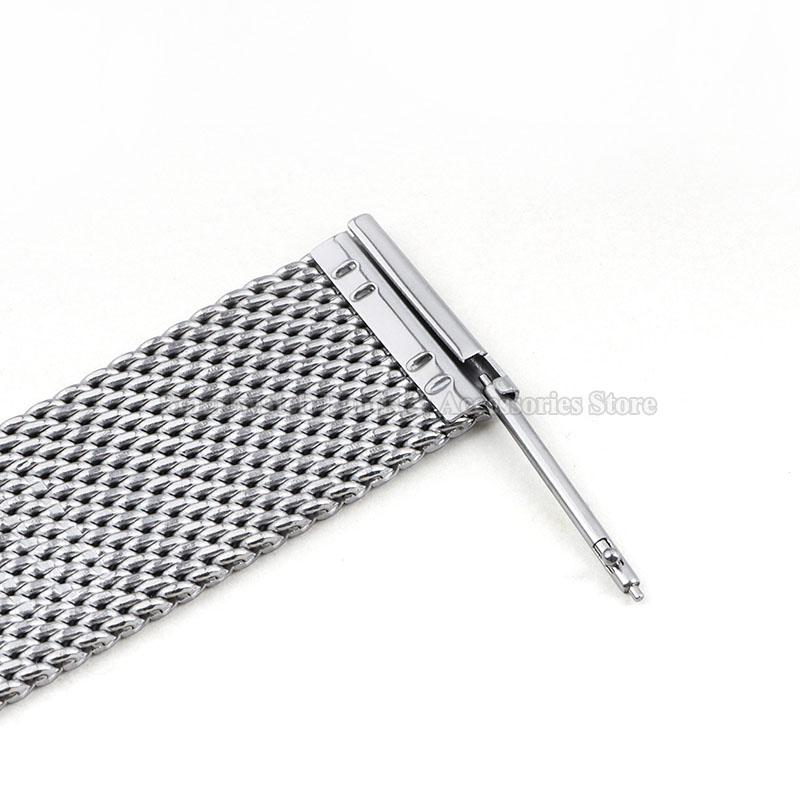 1.0 Milanese ตาข่ายเหล็ก 18 มม - Mesh Strap Metal บทวิจารณ์และราคา