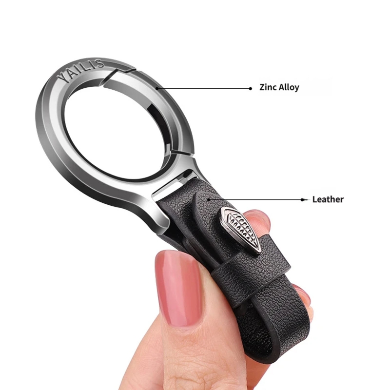 QM08 ที่ใส่กุญแจโลหะผสมสะดวกสำ - Leather Strap Quick Release บทวิจารณ์และราคา
