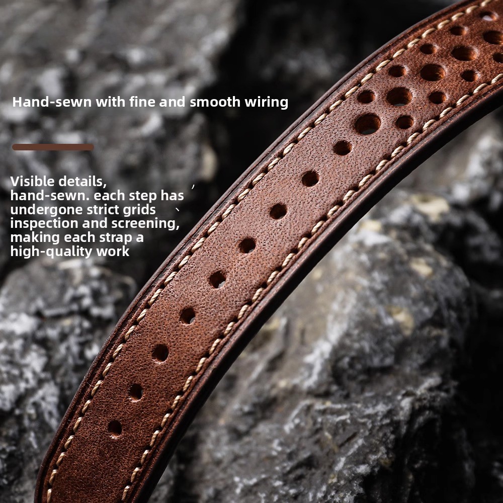 สายนาฬิกาหนังวัวแท้ ขนาด 18 19 - Suede Strap Watch บทวิจารณ์และราคา