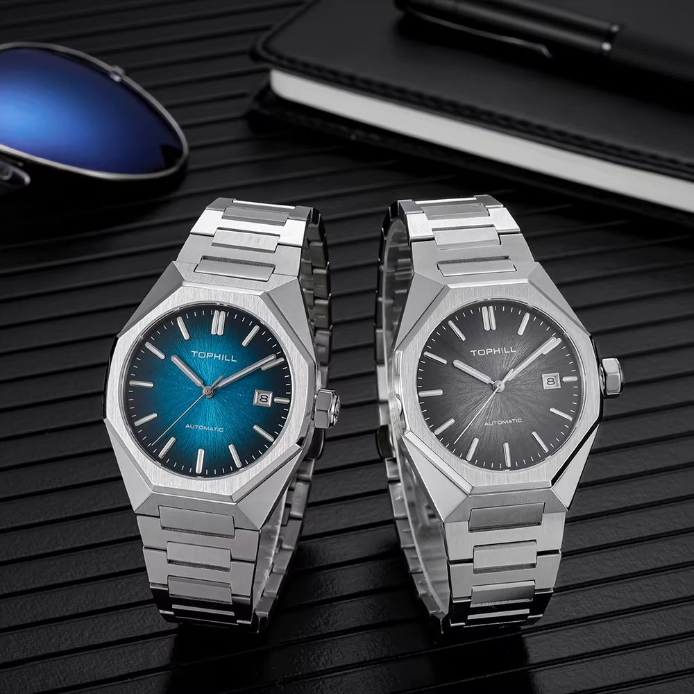 TOPHILL 39 มม.มิโยตะ 8215 นาฬิ - Butterfly Clasp Deployant บทวิจารณ์และราคา