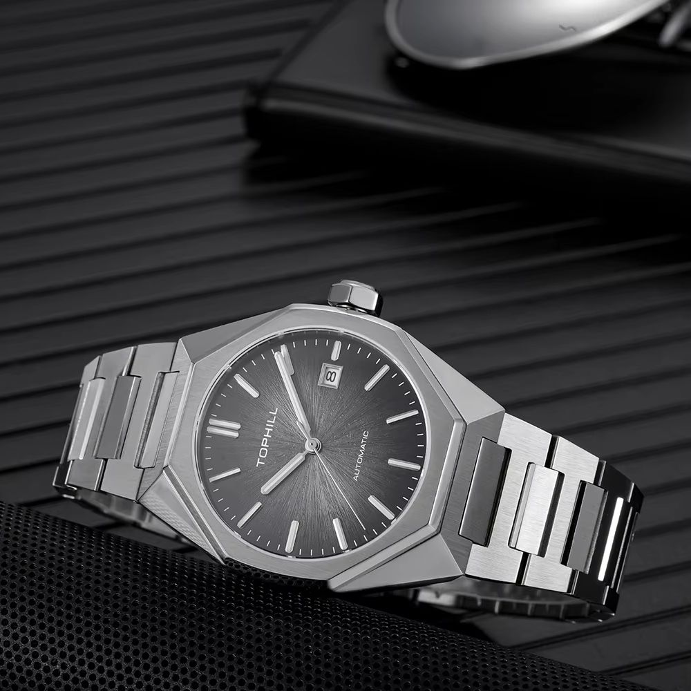 TOPHILL 39 มม.มิโยตะ 8215 นาฬิ - Butterfly Clasp Deployant บทวิจารณ์และราคา