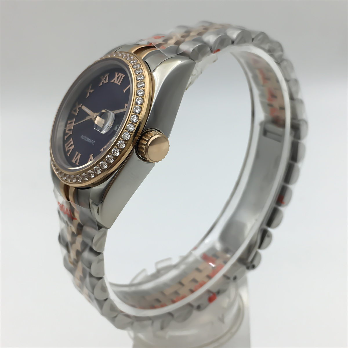 BLIGER 31mm two-tone Rose Gold - Stainless Bracelet Diver บทวิจารณ์และราคา