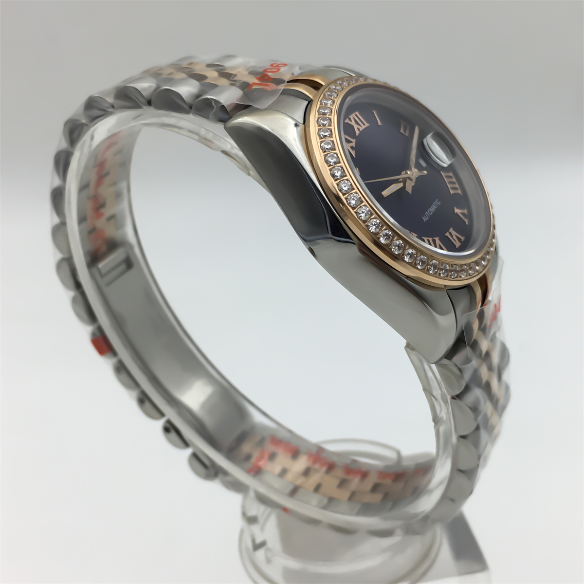 BLIGER 31mm two-tone Rose Gold - Stainless Bracelet Diver บทวิจารณ์และราคา