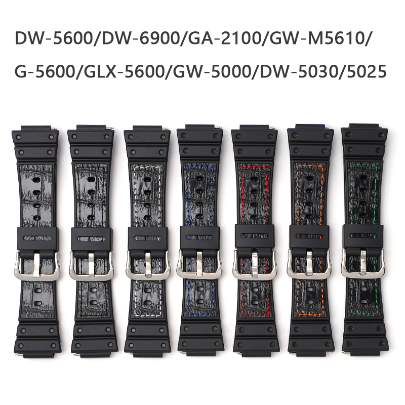 Tali Jam Tangan karet TPU สำหร - Casio Watch G-Shock Ga-2100 บทวิจารณ์และราคา