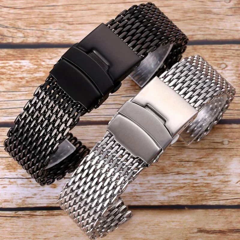 สายสายนาฬิกาข้อมือแท่งสแตนเลสส - Mesh Strap Metal บทวิจารณ์และราคา