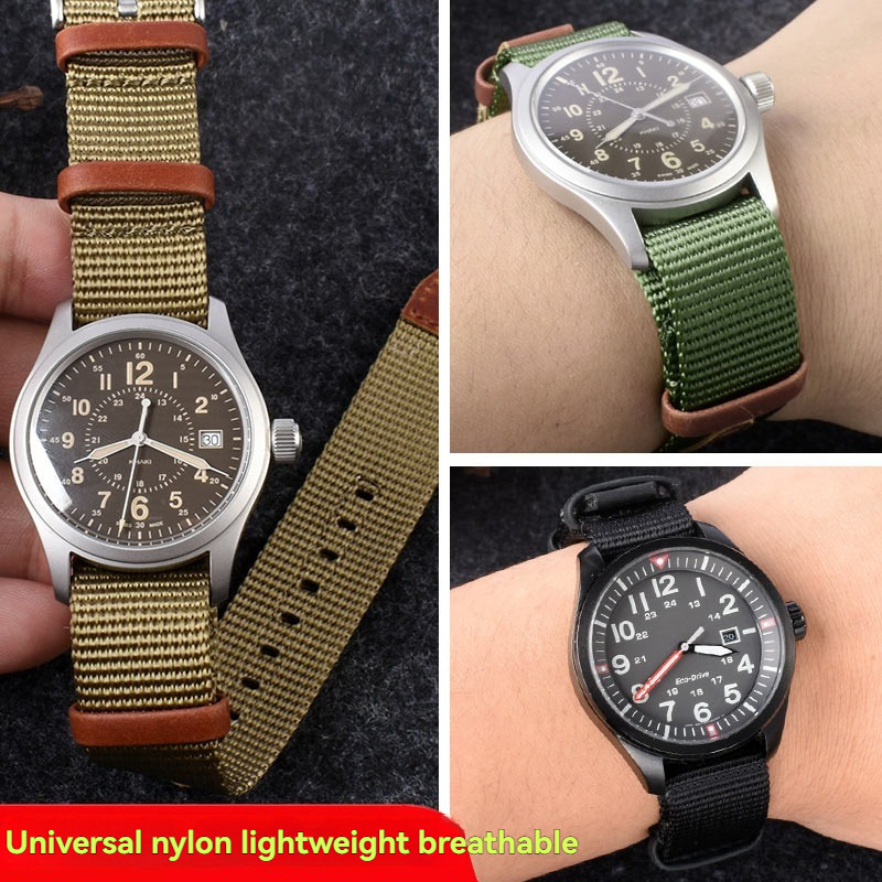 NATO vintage nylon parquet lea - Tropic Strap Vintage บทวิจารณ์และราคา