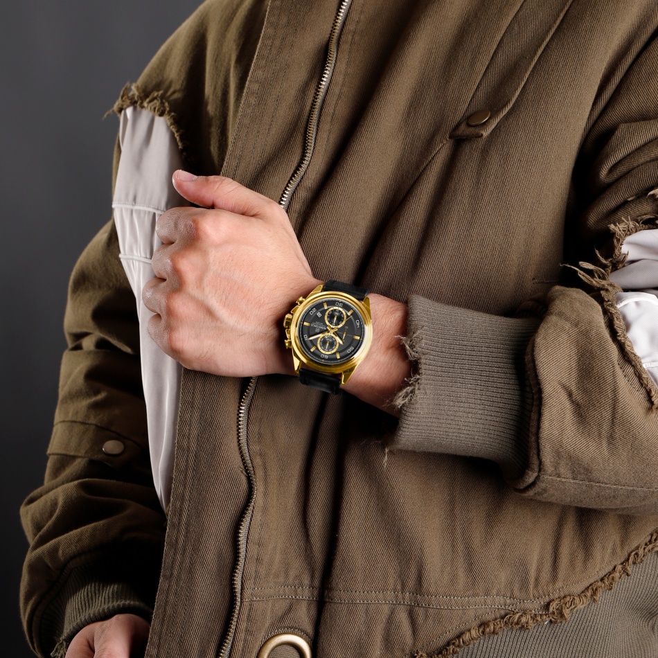 NAVIFORCE มือนาฬิกาข้อมือสายหน - Leather Watch Band Men บทวิจารณ์และราคา