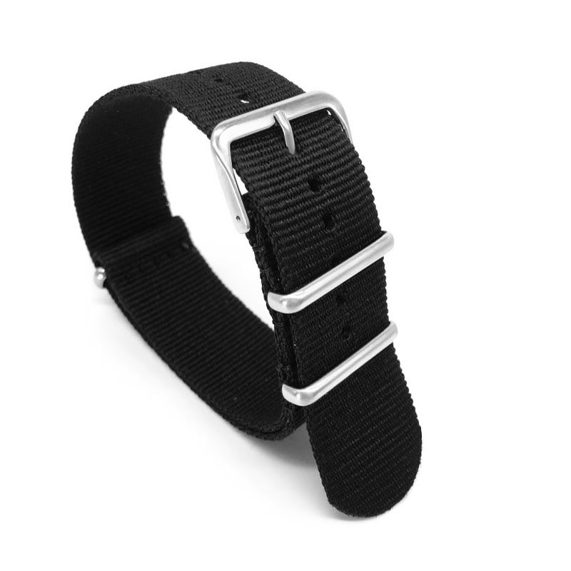 ไนลอนสีดําสําหรับ 16 มม.18 มม. - Nato Strap Nylon บทวิจารณ์และราคา