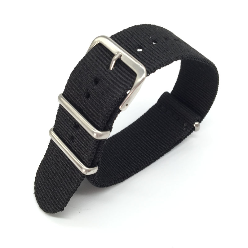 ไนลอนสีดําสําหรับ 16 มม.18 มม. - Nato Strap Nylon บทวิจารณ์และราคา