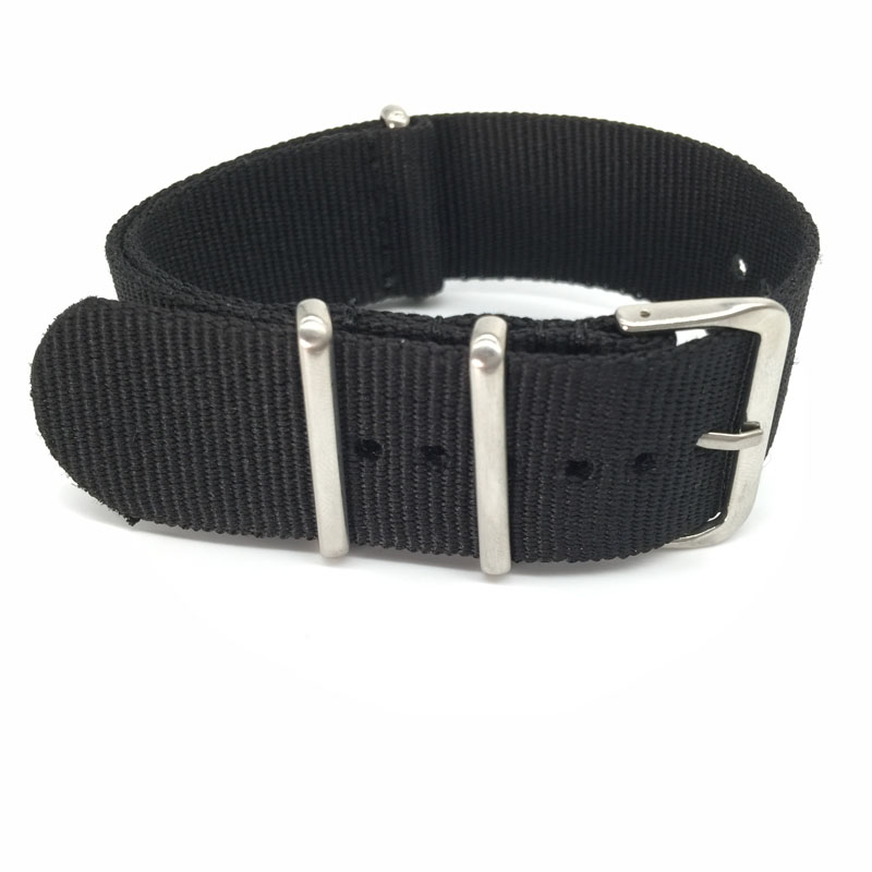 ไนลอนสีดําสําหรับ 16 มม.18 มม. - Nato Strap Nylon บทวิจารณ์และราคา