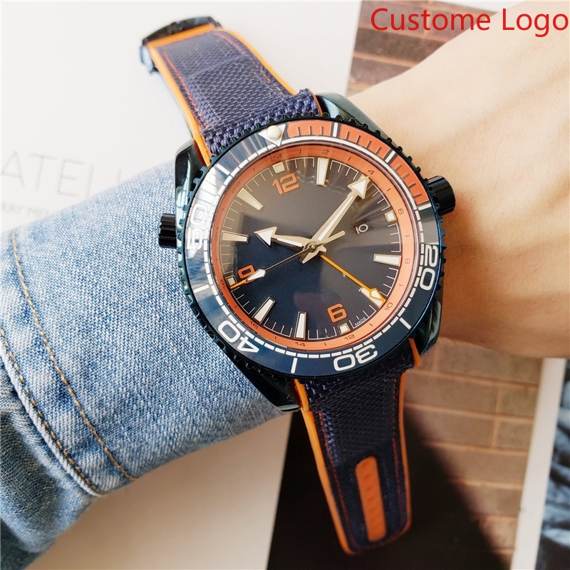 นาฬิกาดำน้ำสำหรับผู้ชาย GMT หน - Rubber Strap Diver บทวิจารณ์และราคา