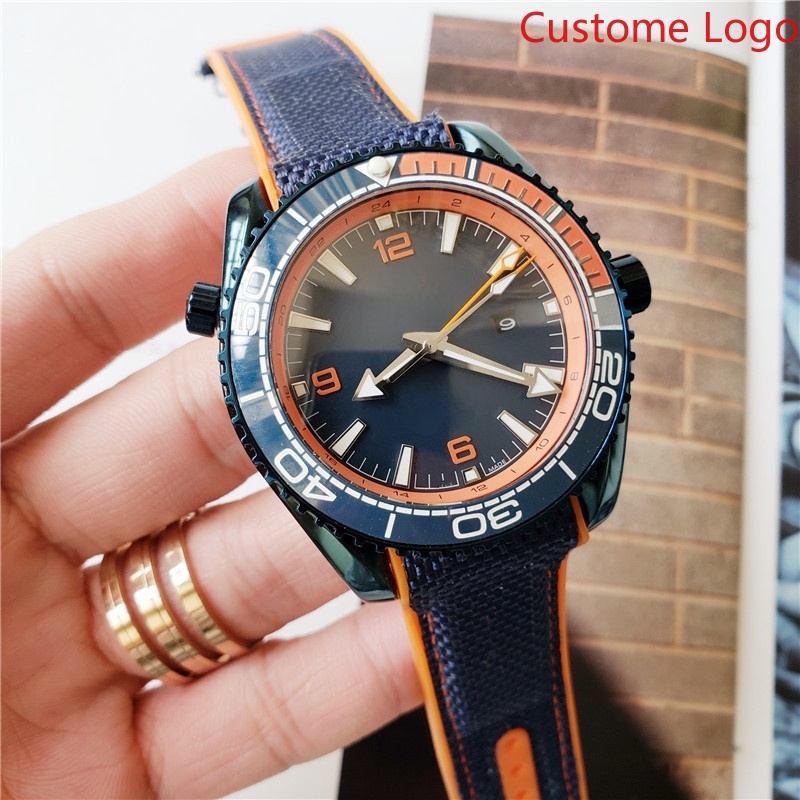 นาฬิกาดำน้ำสำหรับผู้ชาย GMT หน - Rubber Strap Diver บทวิจารณ์และราคา