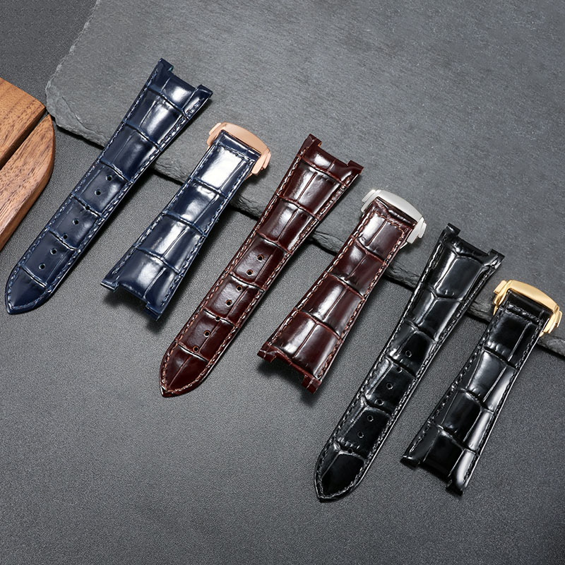 สายนาฬิกาหนังแท้สำหรับ Omega ก - Omega Watch Constellation บทวิจารณ์และราคา