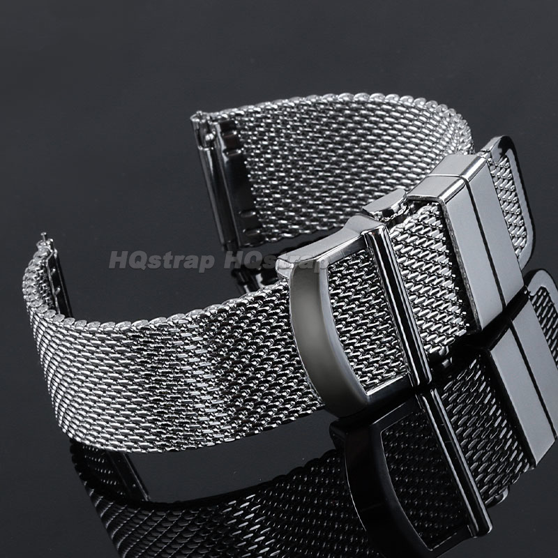 สายนาฬิกาแบบตาข่าย Milanese สำ - Mesh Strap Metal บทวิจารณ์และราคา