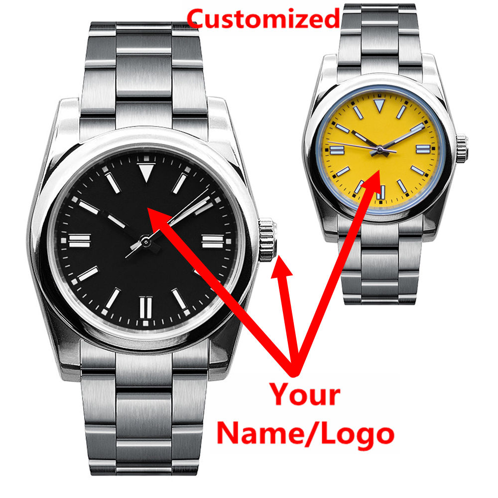 นาฬิกาข้อมือผู้ชายโลโก้สั่งทำพ - Stainless Bracelet Diver บทวิจารณ์และราคา