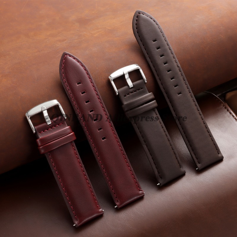 18 มม. 20 มม. 22 มม. 24 มม. สา - Leather Strap Quick Release บทวิจารณ์และราคา