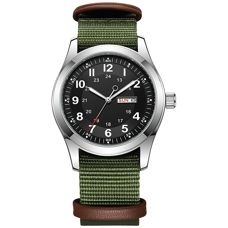 2026 นาฬิกาผู้ชายขนาด 42 มม. เ - Canvas Strap Watch บทวิจารณ์และราคา